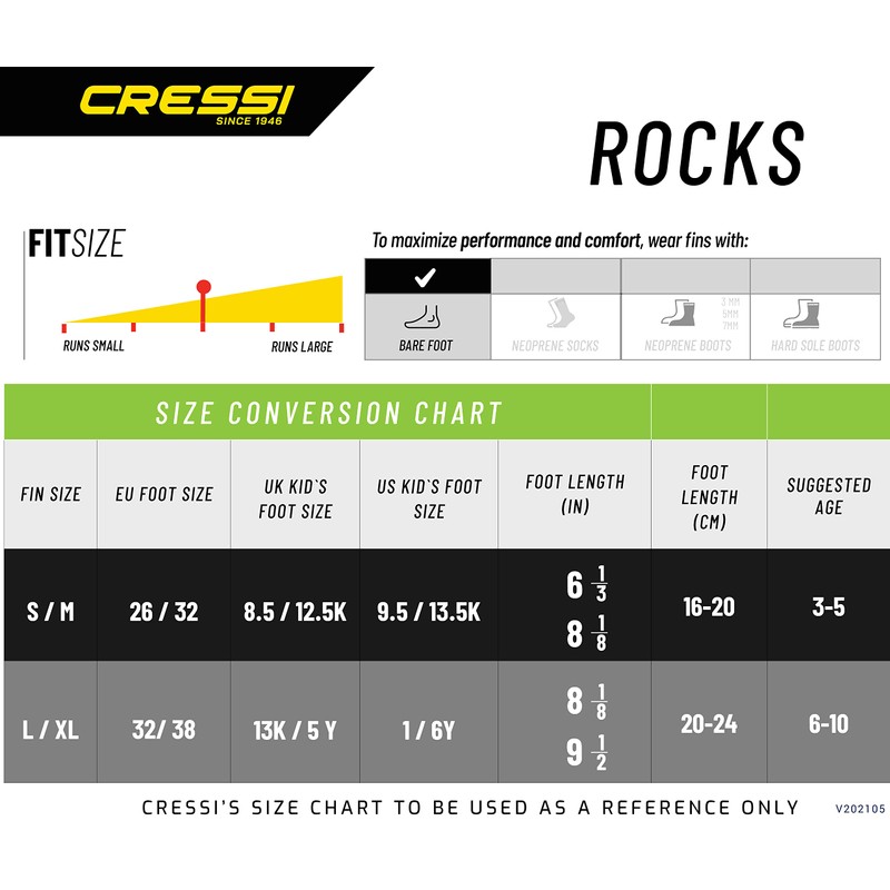 Cressi Rocks (white/light blue) [S/M]