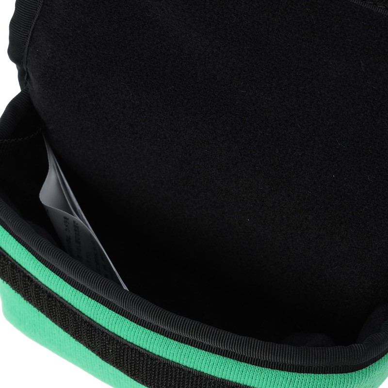 Chums Compact Camera Pouch Sweat Nylon Shoulder Bag, green