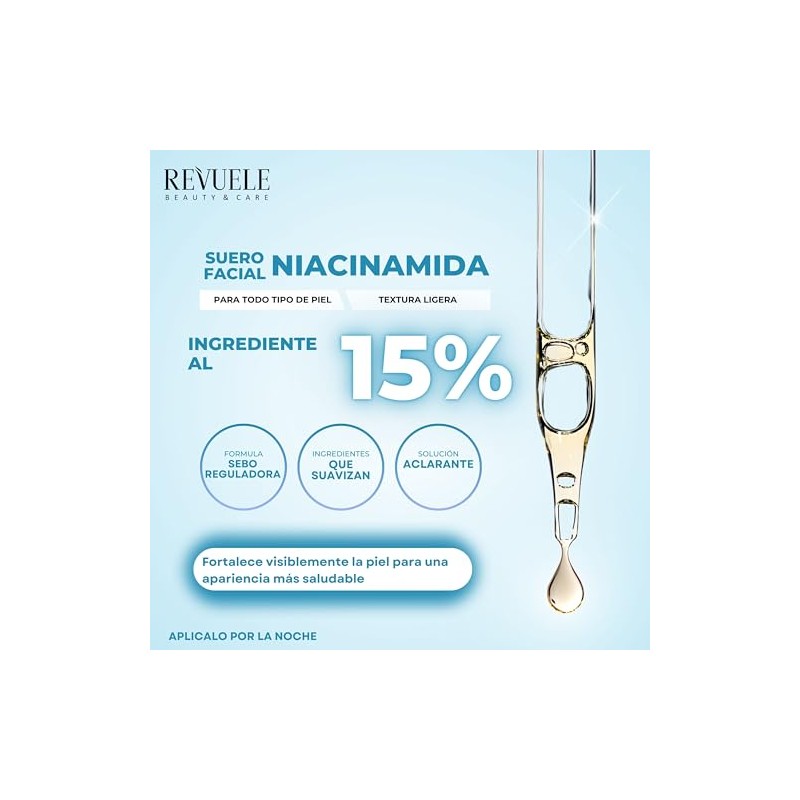 REVUELE SKIN ELEMENTS SUERO NIACINAMIDA 15% 30ML