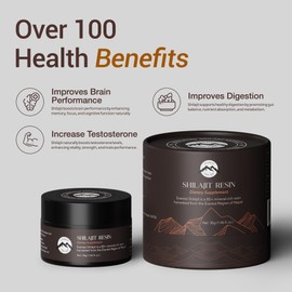 Everest Shilajit Shilajit Resin: Sourced from Everest Region | Natural Fulvic Acid & Trace Minerals | Shilajit for Men & Women | 60 Servings, 30 GM | Everest Shilajit Nepal