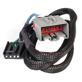 Husky 31863 Flat Connector Custom Wiring Harness for Brake Controller