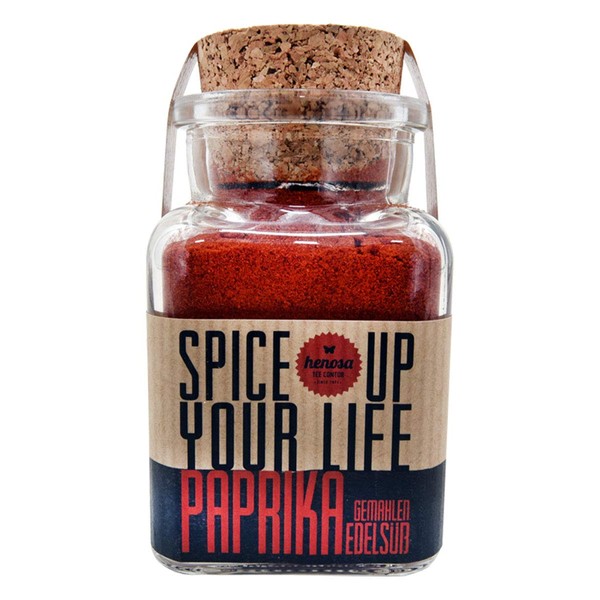 Organic Peppers in Cork Jar