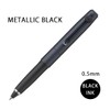 Uni-Ball Zento Signature Model 0.5mm [Metallic Black]
