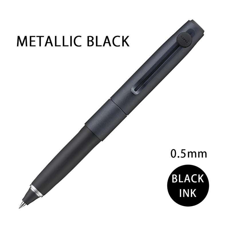 Uni-Ball Zento Signature Model 0.5mm [Metallic Black]