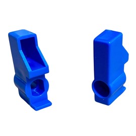 2 Replacement Handles for Washing Machine Isolator Valve Taps (Blue)