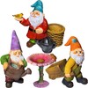Mood Lab Miniature Gardening Gnomes Set of 4 pcs -