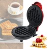 Mini Waffle Maker Machine, Waffle Machine, Heart-Shaped Waffle Maker Machine