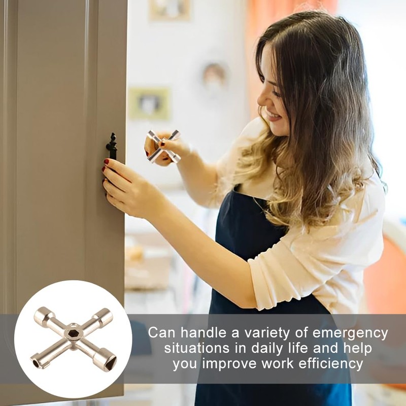 Mivanta Universal Control Cabinet Key - 4 Way Multi-Function Key