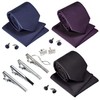 Premium Men’s Gift Tie Set Silky Necktie Pocket Squares Tie