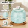 Kagrec Ceramic Small Urn for Human Ashes Keepsake for Men