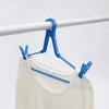 Towa Sangyo Neosul Clothespins Pinch Whole Hanger, White, Blue, Approx.