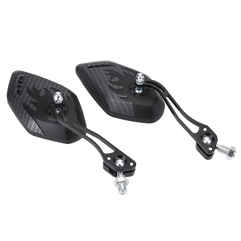 1Pair 360° Rotation Aluminum Alloy Mountain Bike Bicycle Handlebar Back