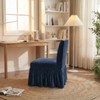 Armless Chair Cover Dorm Accent Chair Cover Chair Slipcovers with