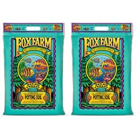FoxFarm Ocean Forest Potting Soil, 12qt – Light, Aerated Texture, Designed for All Container Plants – pH Adjusted for Optimal Nutrient Uptake, Effectively Retains Moisture (12 Quart (2 Pack))