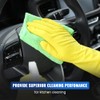 1ABOVE 10 Pack Microfibre Cleaning Cloths,Multifunctional,Highly Absorbent, Lint-Free, Washable Dusters