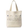 Supwhd Cream Bible Bags for Women, Christian Tote Bag, Fruit