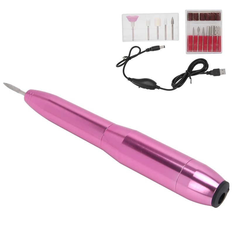 Nail Drill Pen Aluminium Alloy Nail Grinding Machine Electric Polishing