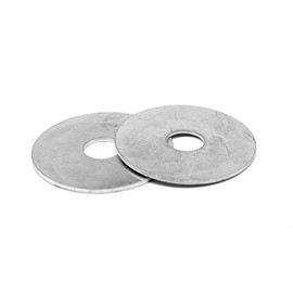 1/4" x 1 1/4" Fender Washer Low Carbon Steel Zinc Plated Pk 2331