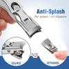 GJNL Nail Clippers for Men Thick Nails 2024 Upgraded Wide