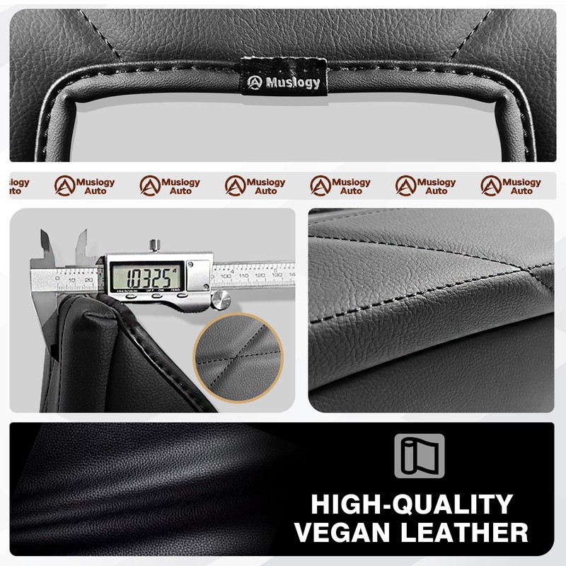 Muslogy Center Console Armrest Cover Compatible with Toyota Tundra 2014-2021
