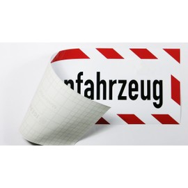 LOHOFOL Car Sticker Construction Vehicle Weatherproof and UV-Resistant Available in Various Sizes (65 x 20 cm)