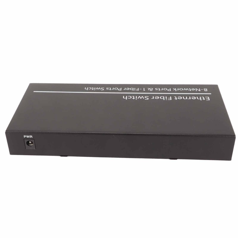 Fiber Ethernet Media Converter 1 Optical Port 8 Electrical Port