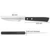 SANHUI Steak Knives, Steak Knife Set of 6, German Stainless