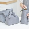 [ARASAWA] Washable Lunch Bag, Insulated Lunch Bag, Washable, Simple, Men's,