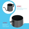250ml Stainless Steel Hanging Ear Coffee Pot Gooseneck Spout Tea