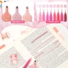 Eersida 58 Pcs Christmas Pink Bow School Supplies Coquette Aesthetic