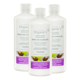 Crema Corporal Baba De Caracol Florigan 1lt Pack De 3