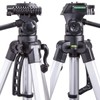 Takama Aluminum 3-Section Tripod with 3-Way Head, 66" Max Height
