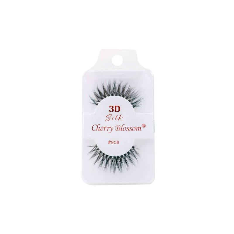 Cherry Blossom 3D Eyelashes (10 Pack of Silk 908)