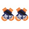 PUPTECK 2 Pairs Anti-Slip Dog Socks Paws Stop Licking, Walking