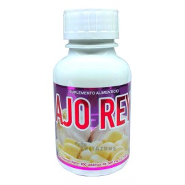 Fortaleza y Plenitud Ajo Rey 200 Tabletas 500 Mg