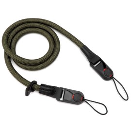 HENGBIRD Camera Strap, Camera Carrying Strap, System Camera Strap, Camera Strap Rope, Climbing Rope, Carrying Strap Camera for SLR DSLR Digital or Mirrorless Camera (Green)