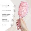 AIMIKE Glacier Detangling Brush, Pain-Free Detangler Brush for Curly Hair