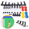 VPABES Photography 4 Roller Backdrop Wall Mount System,Manual Backdrop Roller