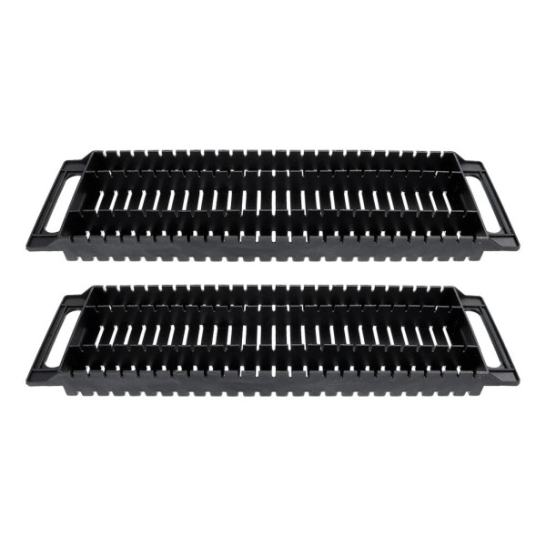 None 2 Pcs Anti- Static Bar Bracket Pcb Tray Dual-