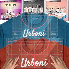 (2-Adult Sizes) Tshirt Ruler Guide Vinyl Alignment – T Shirt Measurement Tool, Center Placement Guide for Heat Press, Shirt Ruler, Left Chest Logo, DTF, HTV, Sublimation, Shirt Alignment Tool