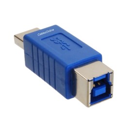 CablesOnline USB 3.0 Super-Speed A Male to B Female Adapter, AD3-U03