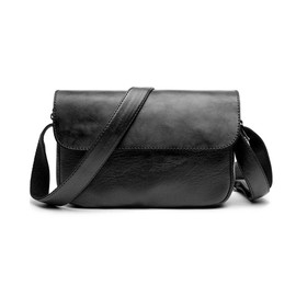 Whatna 7729 Mini Shoulder Bag, Vertical Men's, Pochette, 2 Rooms, Large Capacity Storage, Shoulder Mini Pouch, Leather, Lightweight, Small Messenger Bag, Crossbody Business, School, Commute,