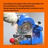 AmaCupid Chainsaw Sharpener Grinding Wheel, Green Silicon Carbide Abrasive. For