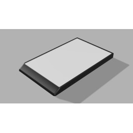 Zephyrs Market Starlink Gen 3 Standard Antenna Flat Mount Kit (Complete)  - 1.9in Low Profile - ASA, White