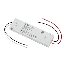 LEDXLIRBH 60W 12V LED Driver, AC 120V to DC 12V Transformer, 5A Power Supply, Used for LED Strip Lights, Ultra-Thin Constant Voltage, Cabinet Lights and Constant Voltage LED Projects, UL Certified