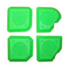 Albion DISPENSING SOLUTIONS 1158-1 Caulk Slicker Squares 4 Piece Set Polyurethane