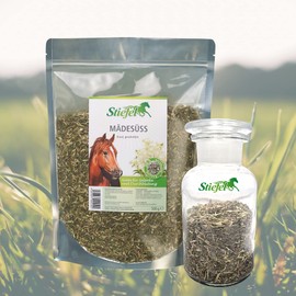 Stiefel Meadowsweet Herb for Horses - 100% Natural Meadowsweet Herb - Supports Gastrointestinal Tract - Healthy Circulation - 500g