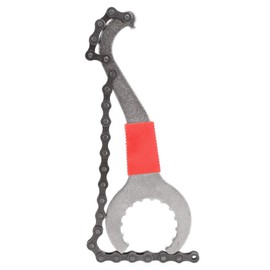 Kit de Extracción de Volante de Bicicleta, Juego de Herramientas de Cadena de Bicicleta de Acero Duradero para Bicicletas de Montaña, Llave 3 en 1, Extractor de (palanca de