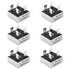 Zorveiio 6Pcs KBPC5010 Bridge Rectifier Diode 50Amp 1000V,KBPC5010 Single Phase