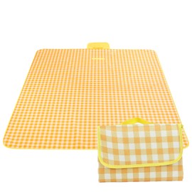 Homeily Picnic Blanket, 150 x 200 cm, Extra Large Outdoor Picnic Blankets for 4-6 Adults, Waterproof Foldable Picnic Mat for Travel, Camping, Hiking, Festival, Park Lawn.